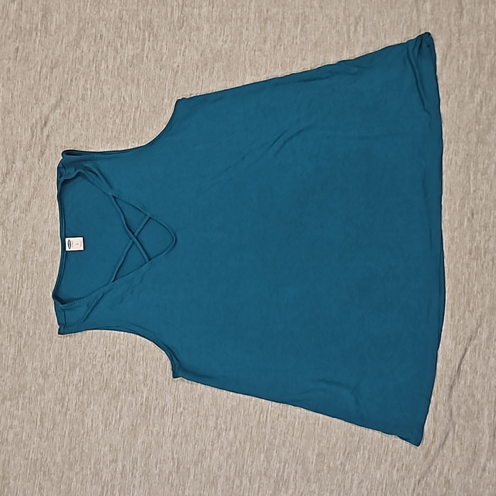 Old Navy Women's Tank - Teal - Size Large